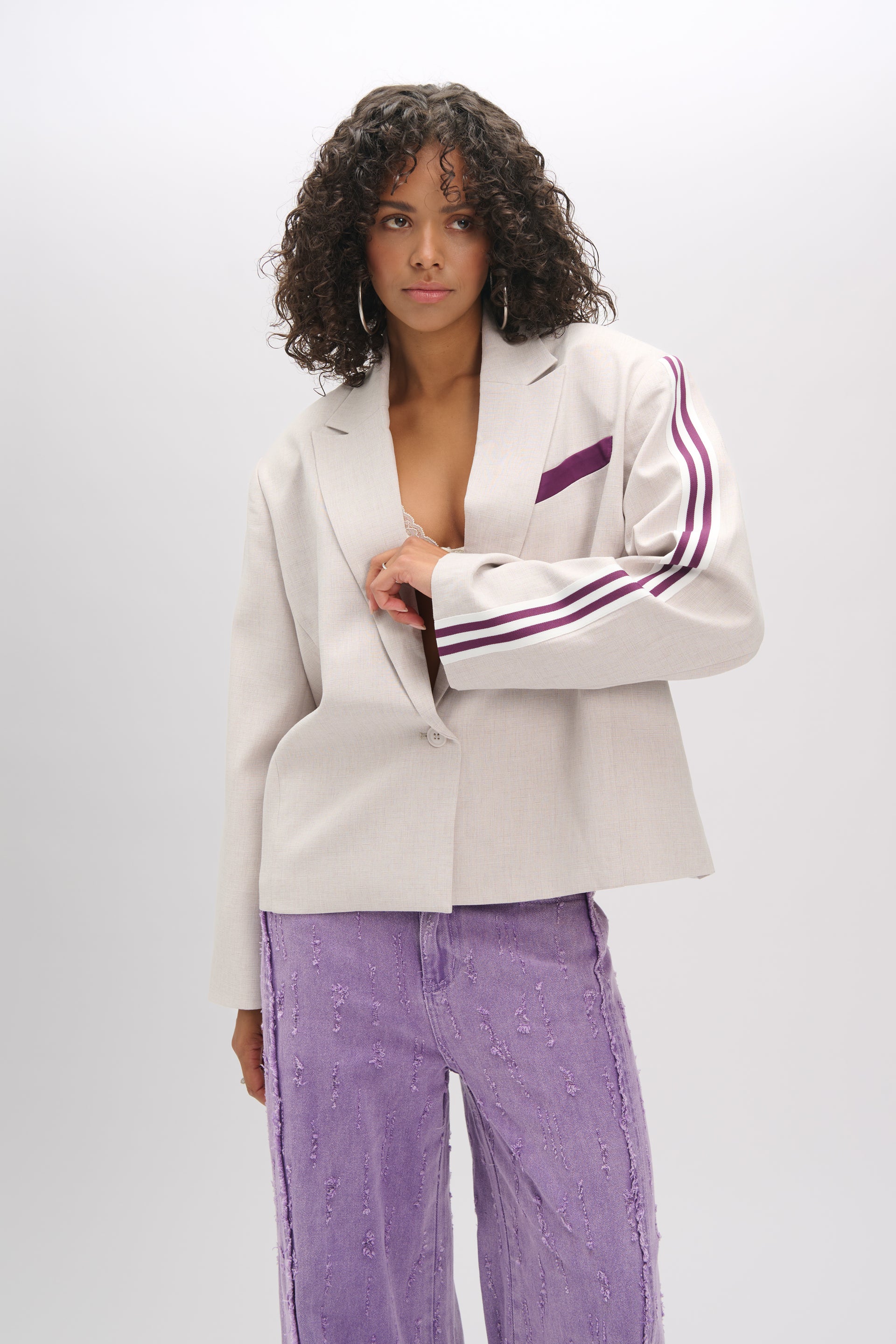 Refined Department Jackie Blazer